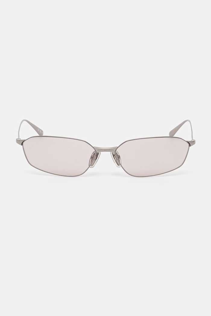Balenciaga ochelari de soare argintiu BB0412S