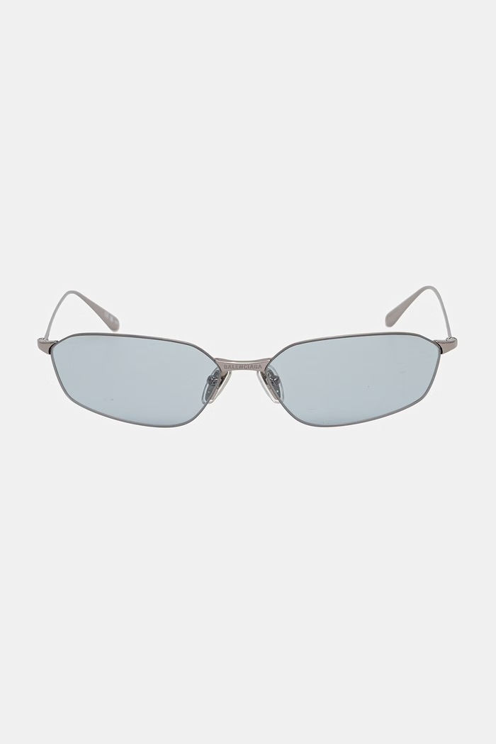 Balenciaga ochelari de soare argintiu BB0412S