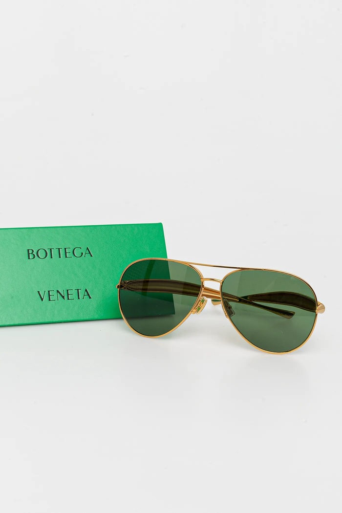 Brýle Bottega Veneta zlatá BV1305S