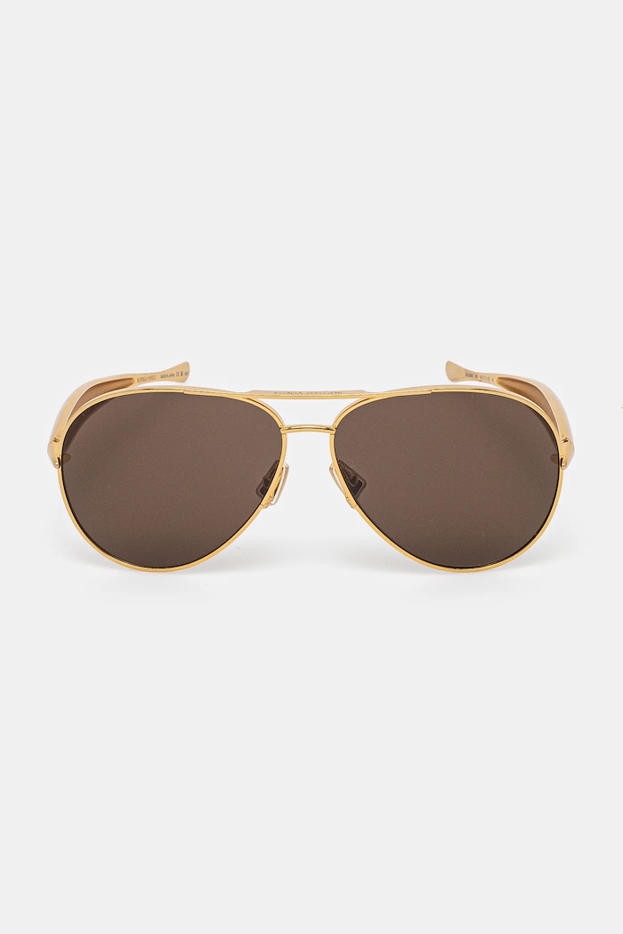 Bottega Veneta occhiali da sole oro BV1305S