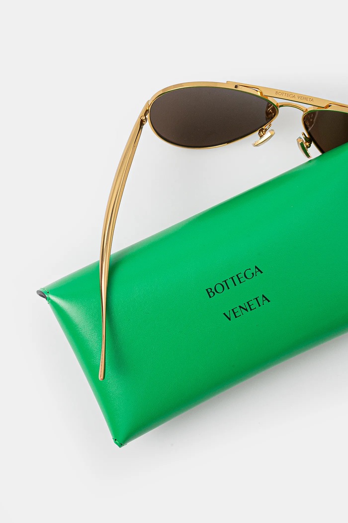 Bottega Veneta occhiali da sole BV1305S oro