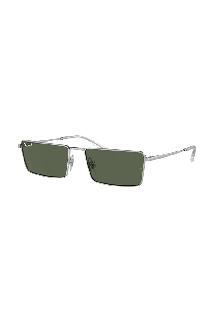Ray-Ban occhiali da sole rectangle verde 0RB3741.003/9A