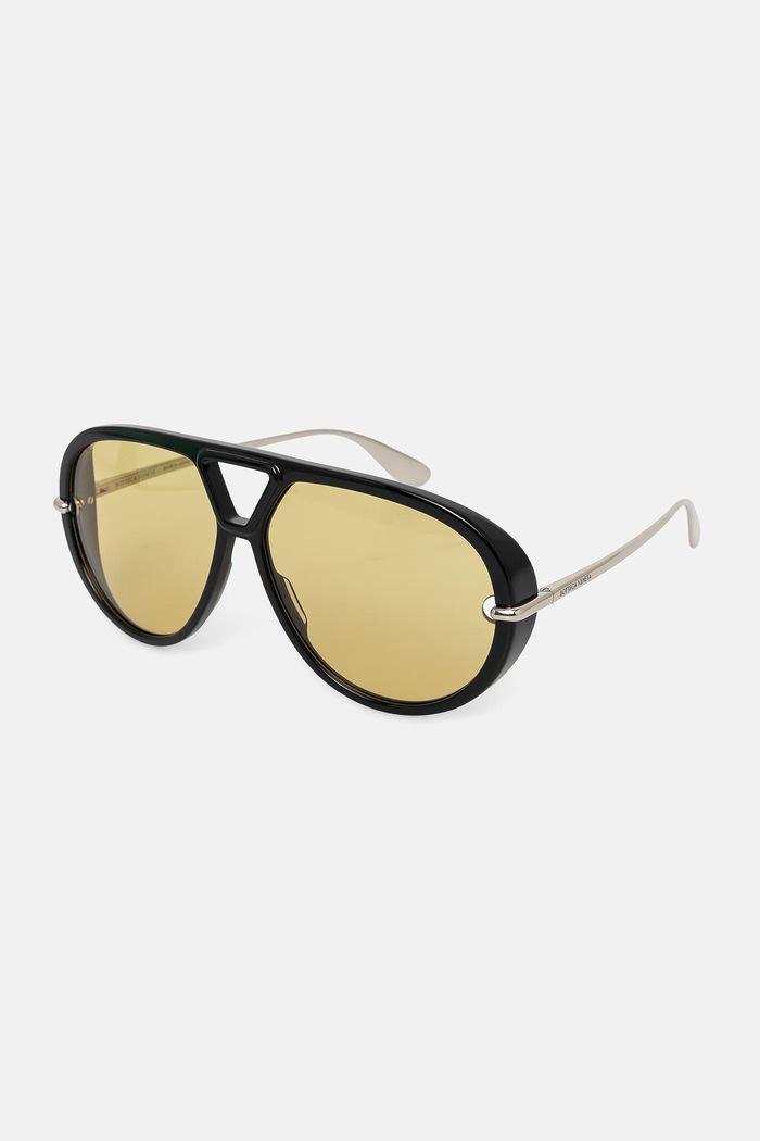Bottega Veneta pilotky pánské pilotky černá BV1274S