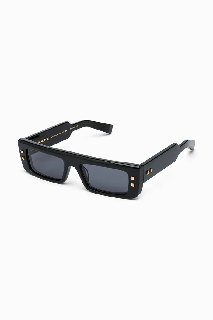 Γυαλιά ηλίου Balmain B - ARMY III ομοιόμορφος μαύρο BPS.175A