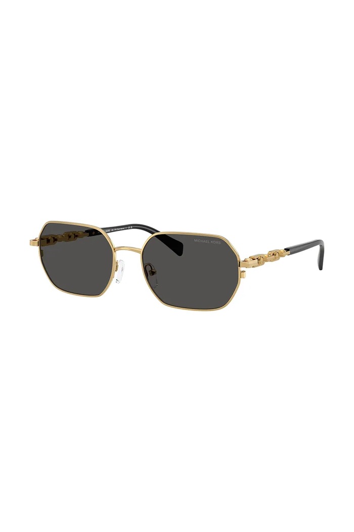 Michael Kors ochelari de soare aviator aur 0MK1165