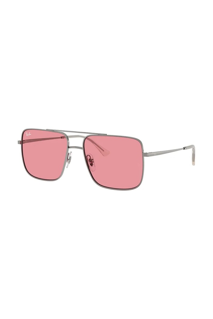 Sluneční brýle Ray-Ban transparentní šedá 0RB3758