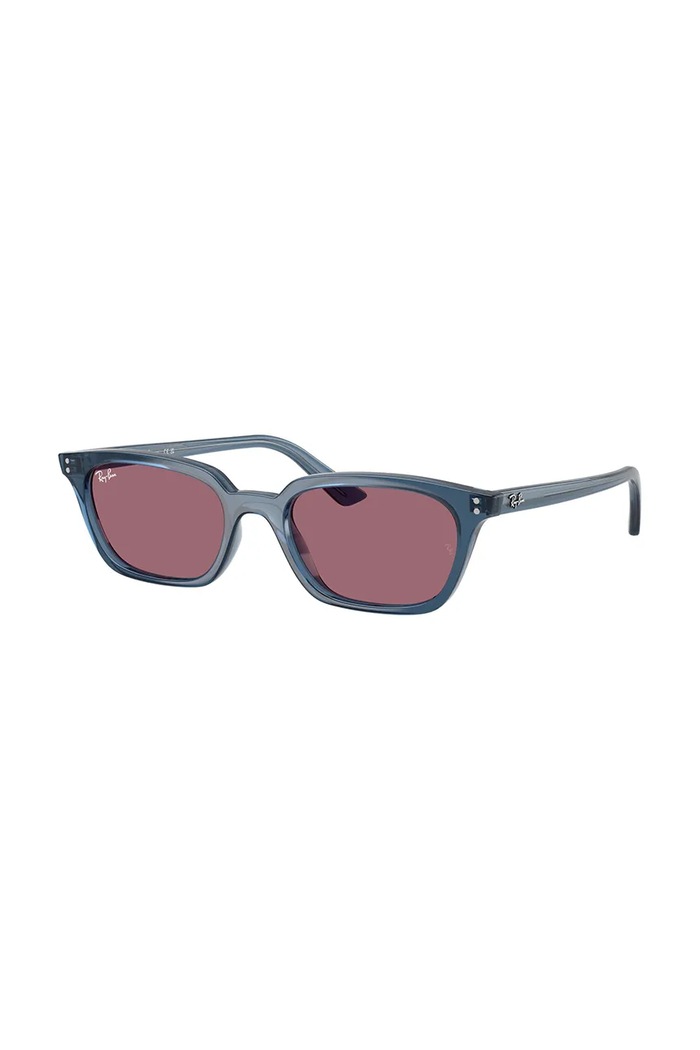 Ray-Ban ochelari de soare uniforme albastru 0RB4456