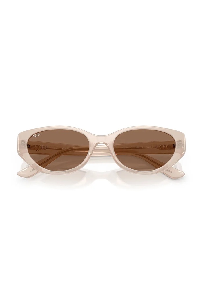 Γυαλιά ηλίου Ray-Ban 0RB4457D μπεζ