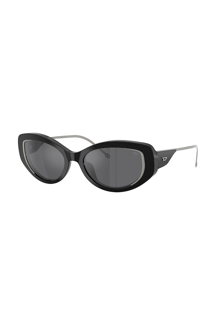 Diesel ochelari de soare ochi de pisică negru 0DL2001MU