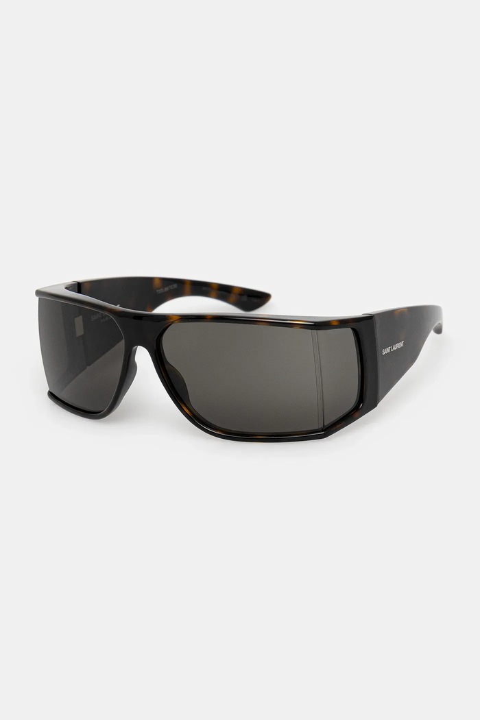 Saint Laurent okulary przeciwsłoneczne jednolita czarny SL.806