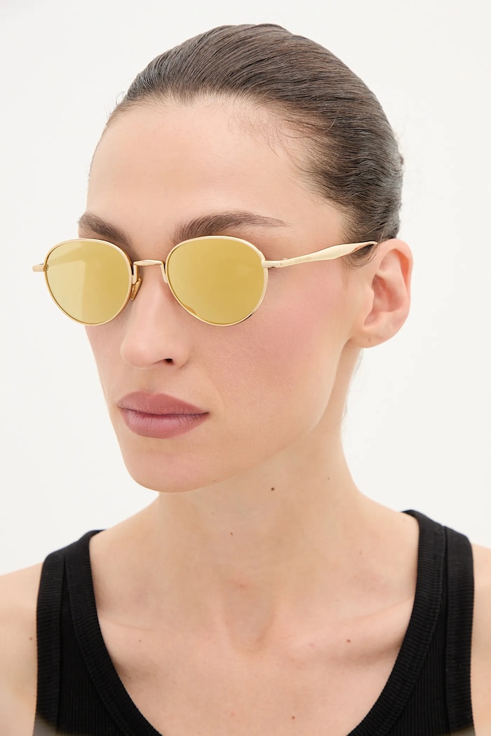Doplňky Sluneční brýle Bottega Veneta BV1396S zlatá