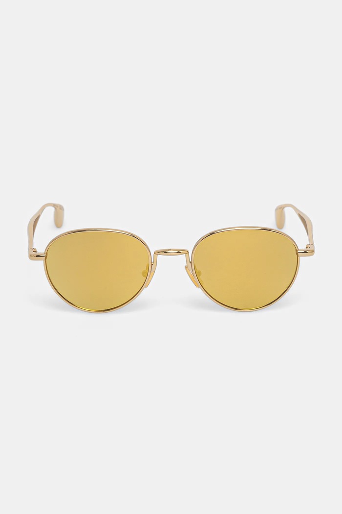 Sluneční brýle Bottega Veneta zlatá BV1396S