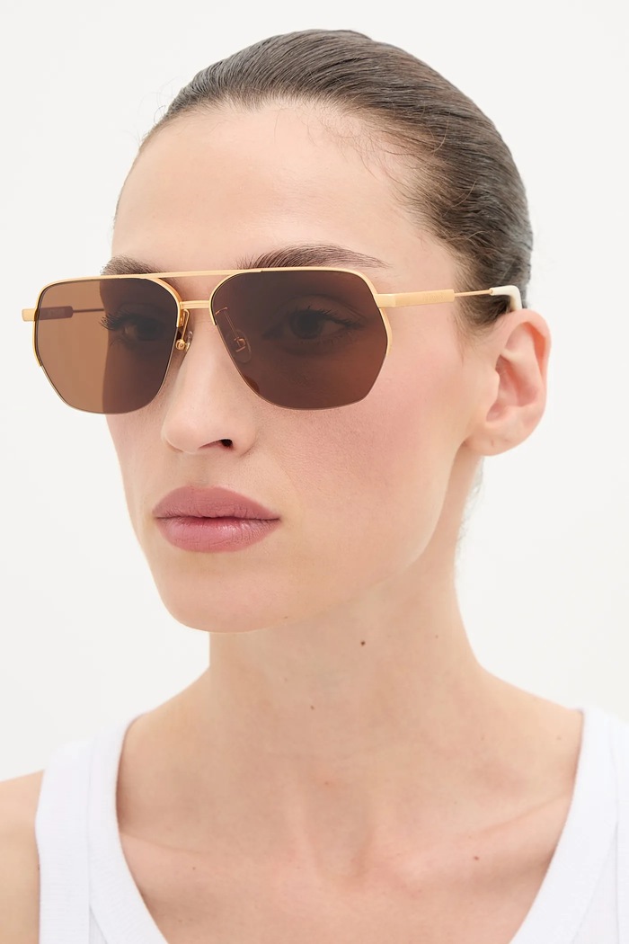 Accessories Jacquemus sunglasses AVIADOR JAC67C1SUN golden