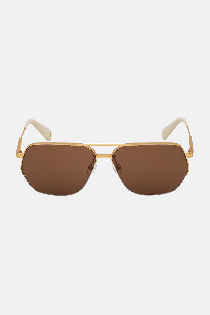 Jacquemus sunglasses AVIADOR golden JAC67C1SUN
