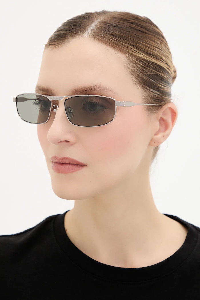 Accesorii Balenciaga ochelari de soare BB0451S argintiu