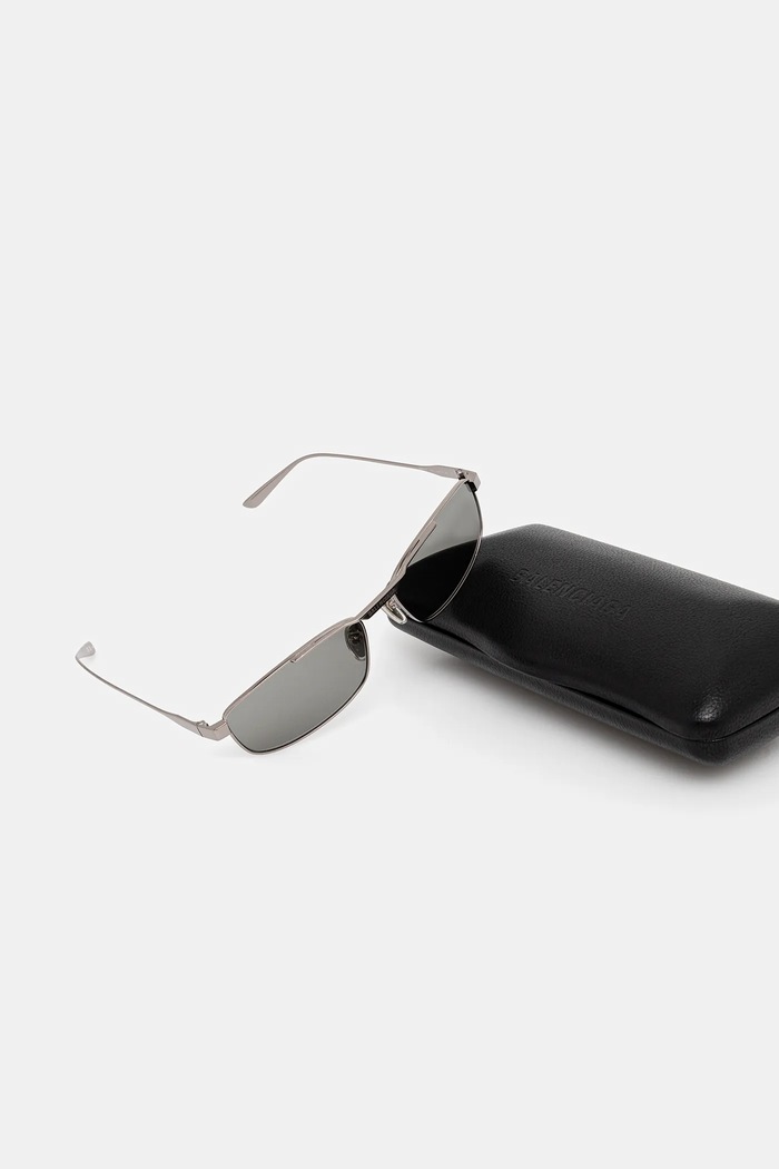 Balenciaga ochelari de soare BB0451S argintiu