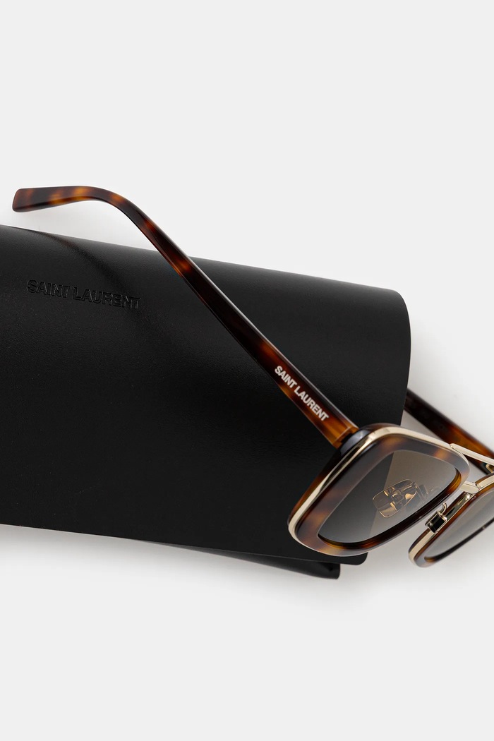Saint Laurent ochelari de soare SL.825 maro
