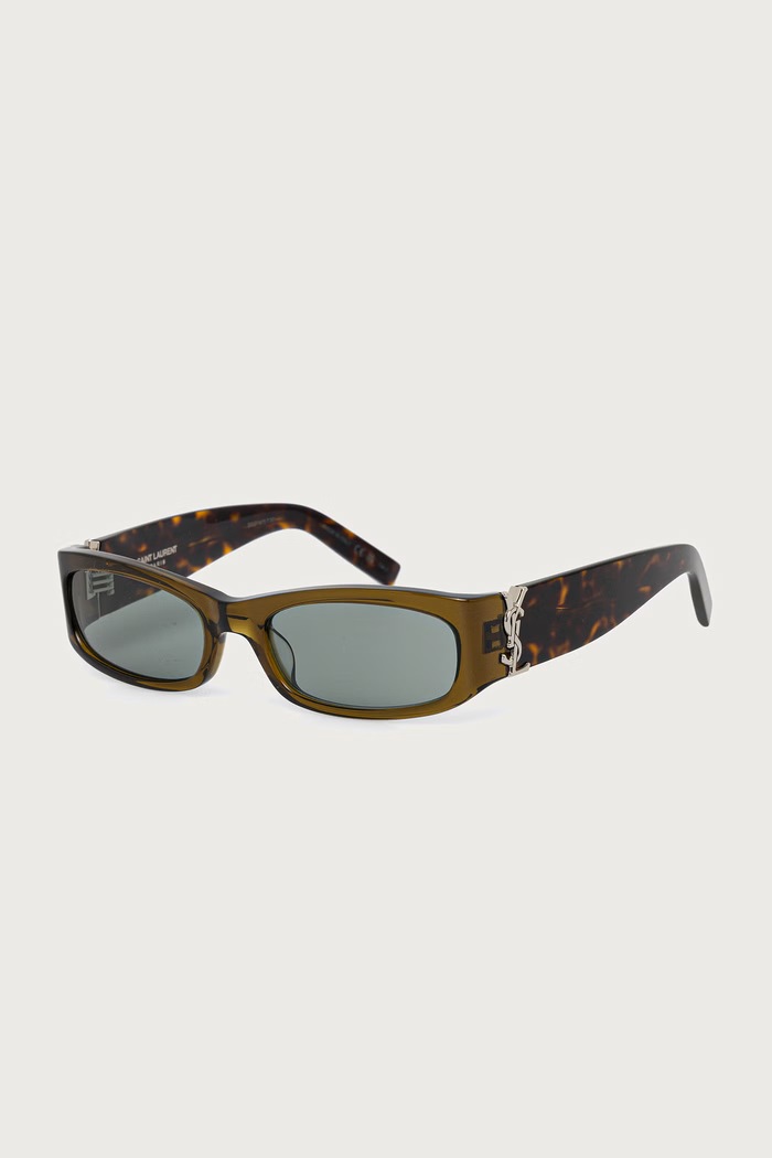 Saint Laurent Okulary przeciwsłoneczne zielony SL.M152