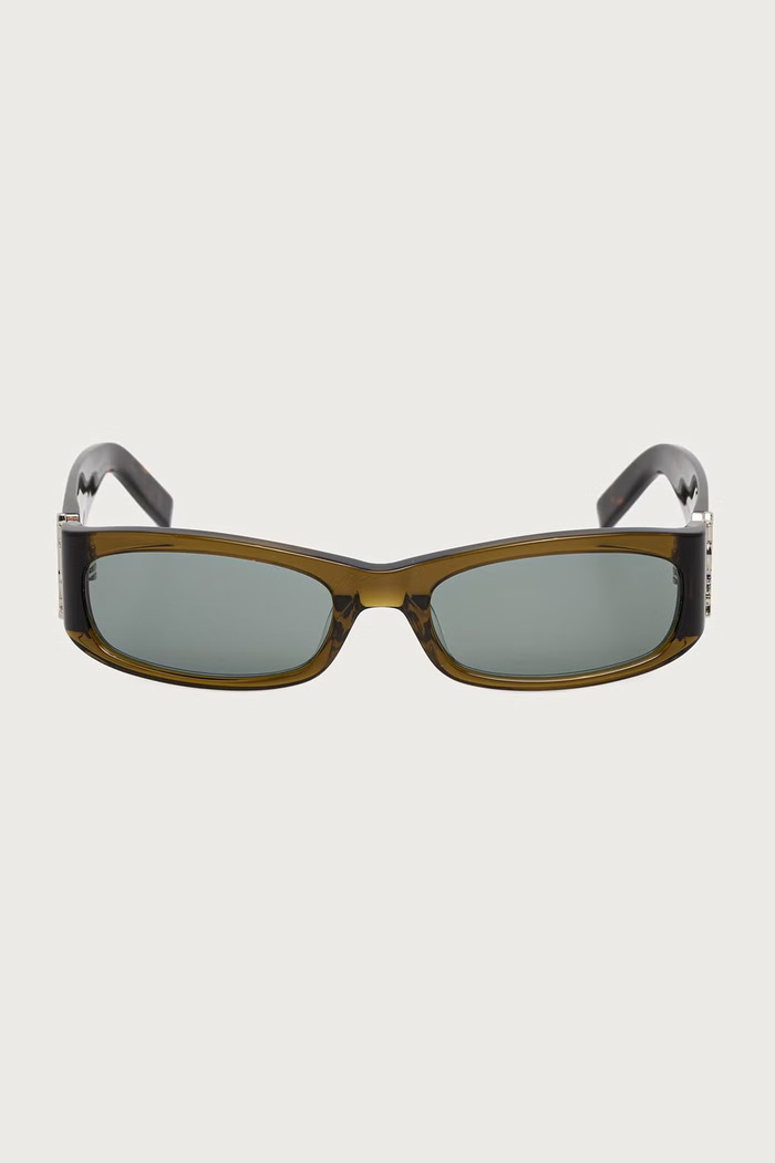 Saint Laurent Okulary przeciwsłoneczne SL.M152 zielony AA00
