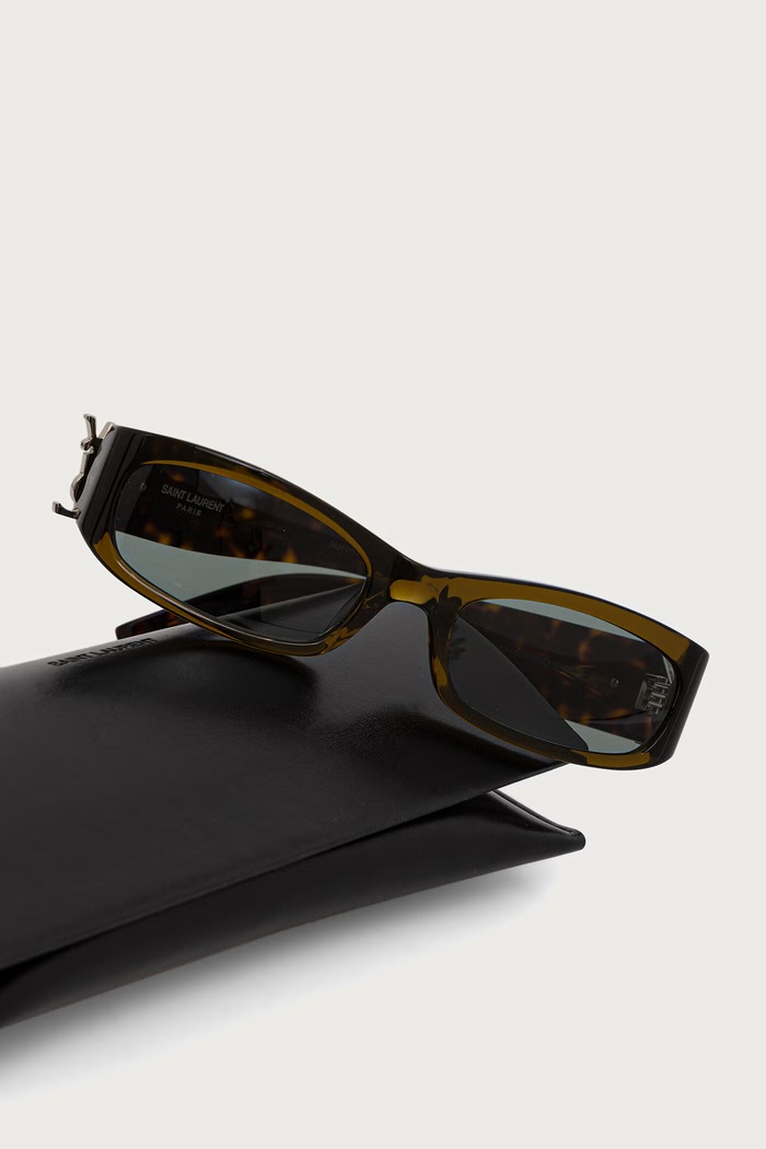 Okulary przeciwsłoneczne Saint Laurent SL.M152 zielony