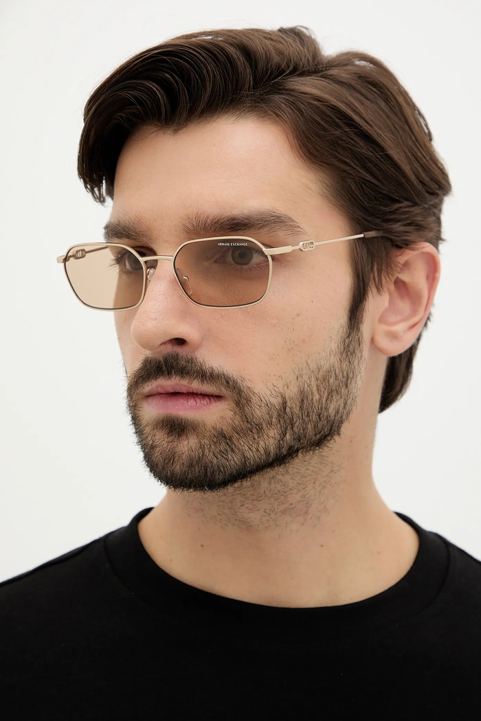 Armani Exchange slnečné okuliare 0AX2056S zlatá AA00