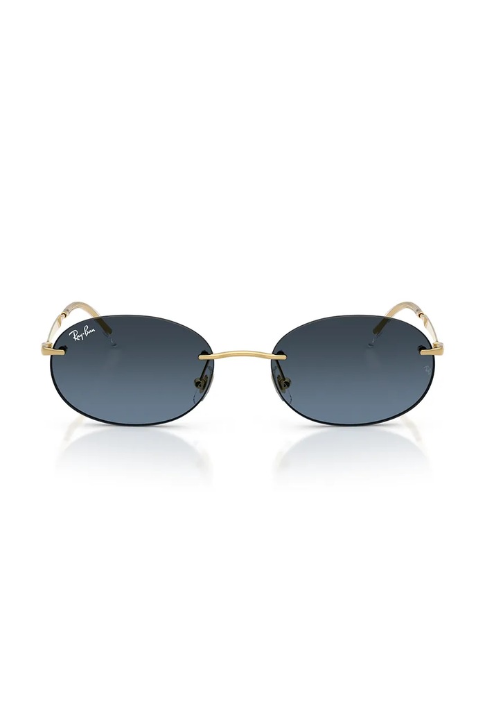 Ray-Ban okulary przeciwsłoneczne złoty 0RB3767