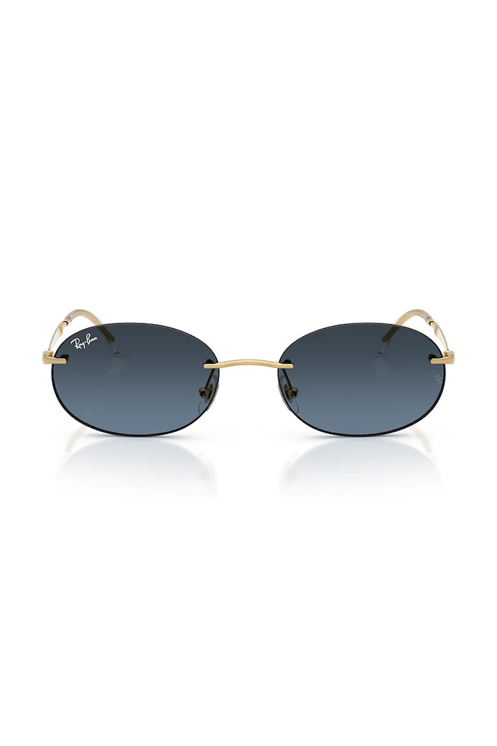 Ray-Ban okulary przeciwsłoneczne złoty 0RB3767