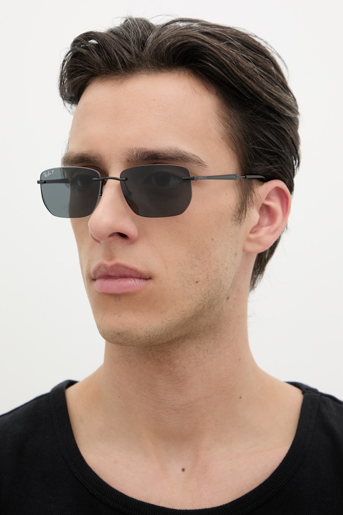 Γυαλιά ηλίου Ray-Ban ομοιόμορφος μαύρο 0RB3768