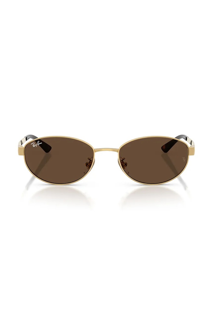 Ray-Ban солнцезащитные очки золотой 0RB3774D
