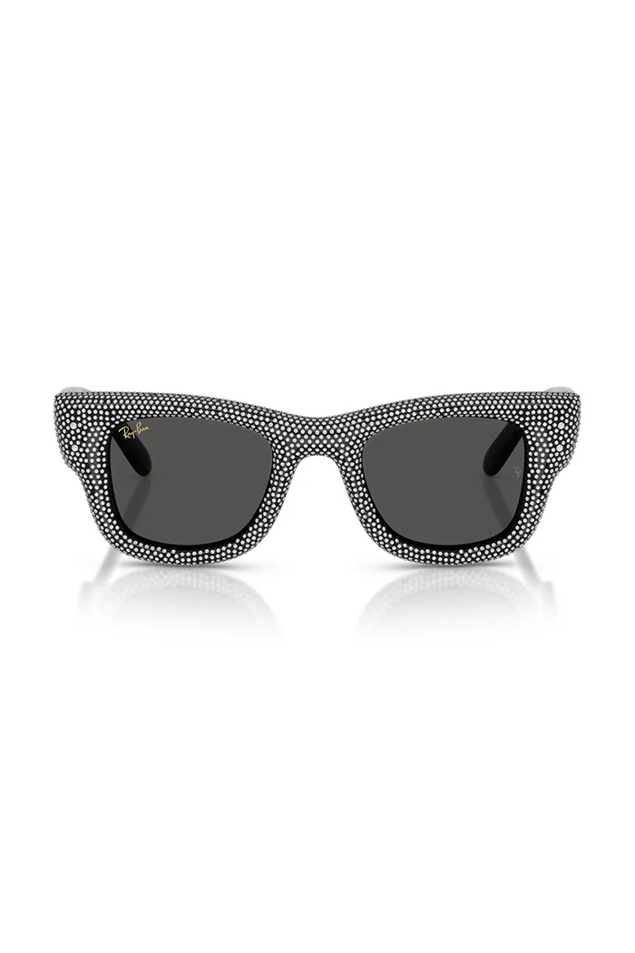 Ray-Ban okulary przeciwsłoneczne srebrny 0RB4940BP