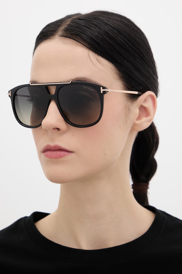 Doplnky Slnečné okuliare Tom Ford FT1306.5801B čierna