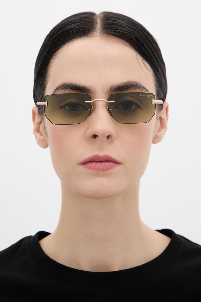 Слънчеви очила Tom Ford Ethan FT1355.5328P злато