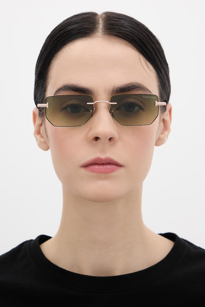 Слънчеви очила Tom Ford Ethan FT1355.5328P злато