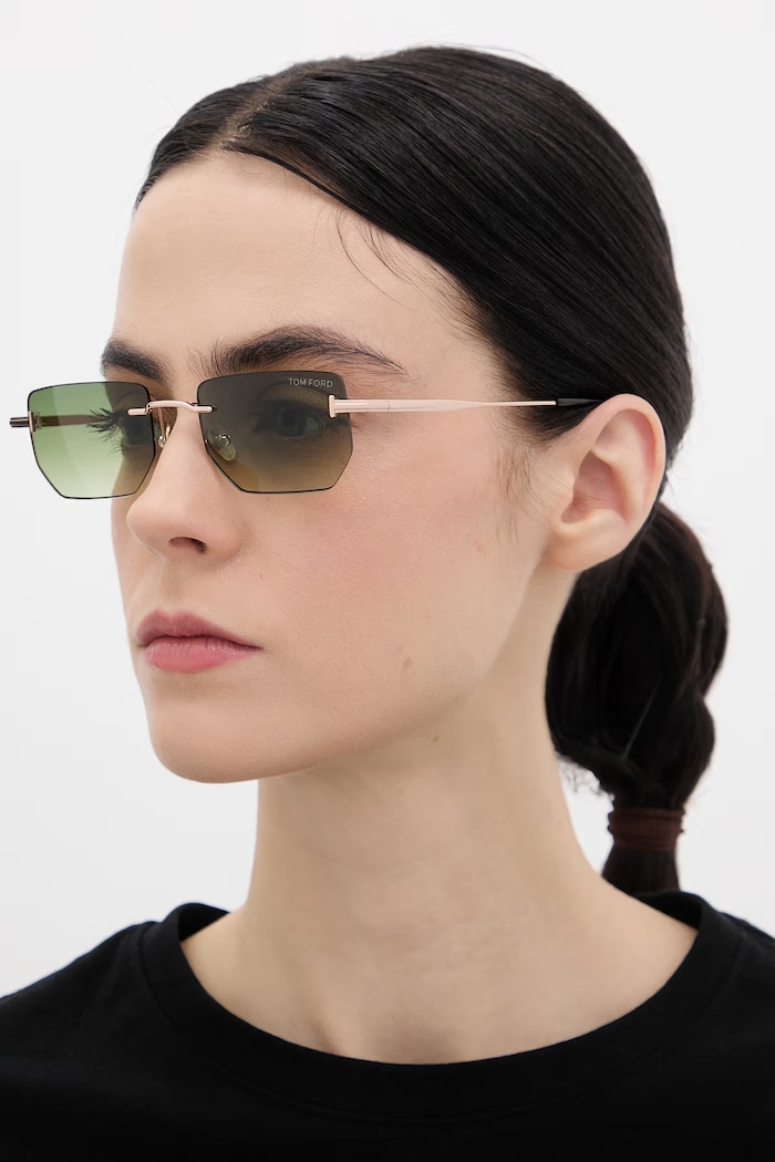 Слънчеви очила Tom Ford Ethan FT1355.5328P злато AA00