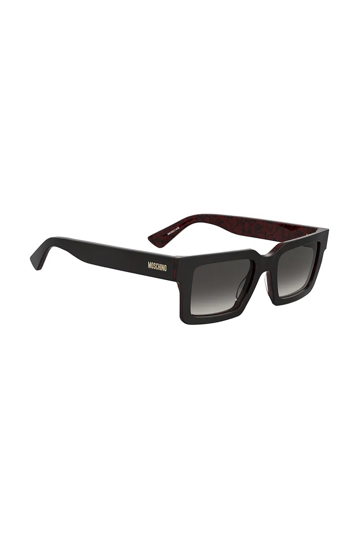 Moschino okulary przeciwsłoneczne wayfarer MOS214/S czarny