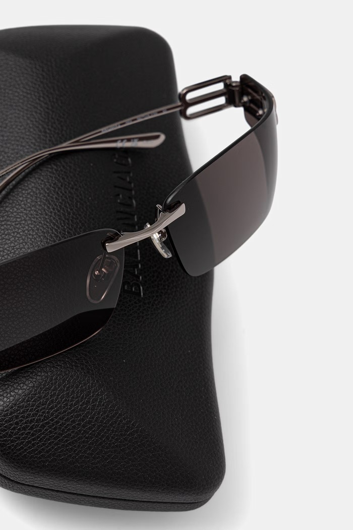 Balenciaga slnečné okuliare BB0485SA strieborná