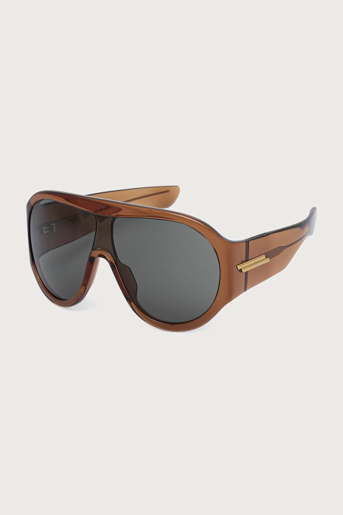 Bottega Veneta Okulary przeciwsłoneczne brązowy BV1345S