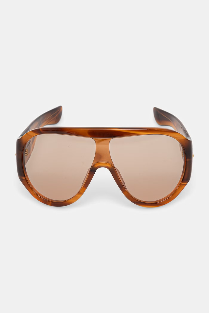 Bottega Veneta okulary przeciwsłoneczne brązowy BV1345S