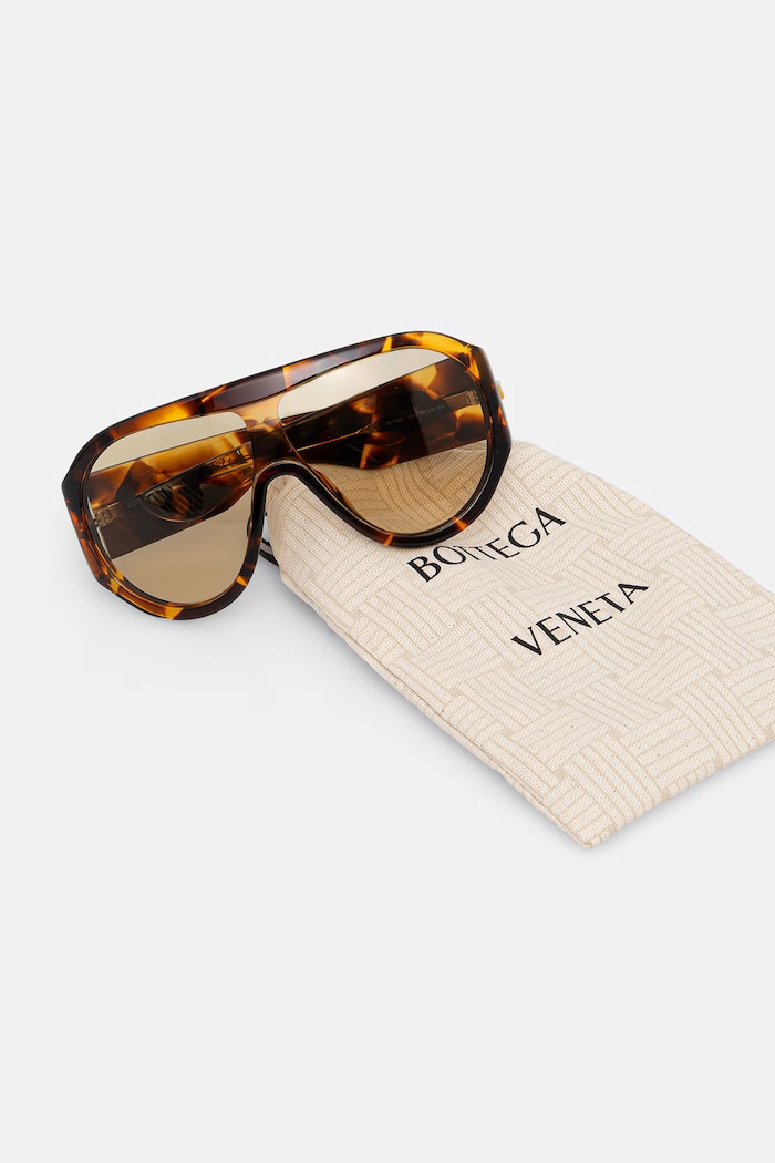 Doplňky Bottega Veneta sluneční brýle BV1345S hnědá