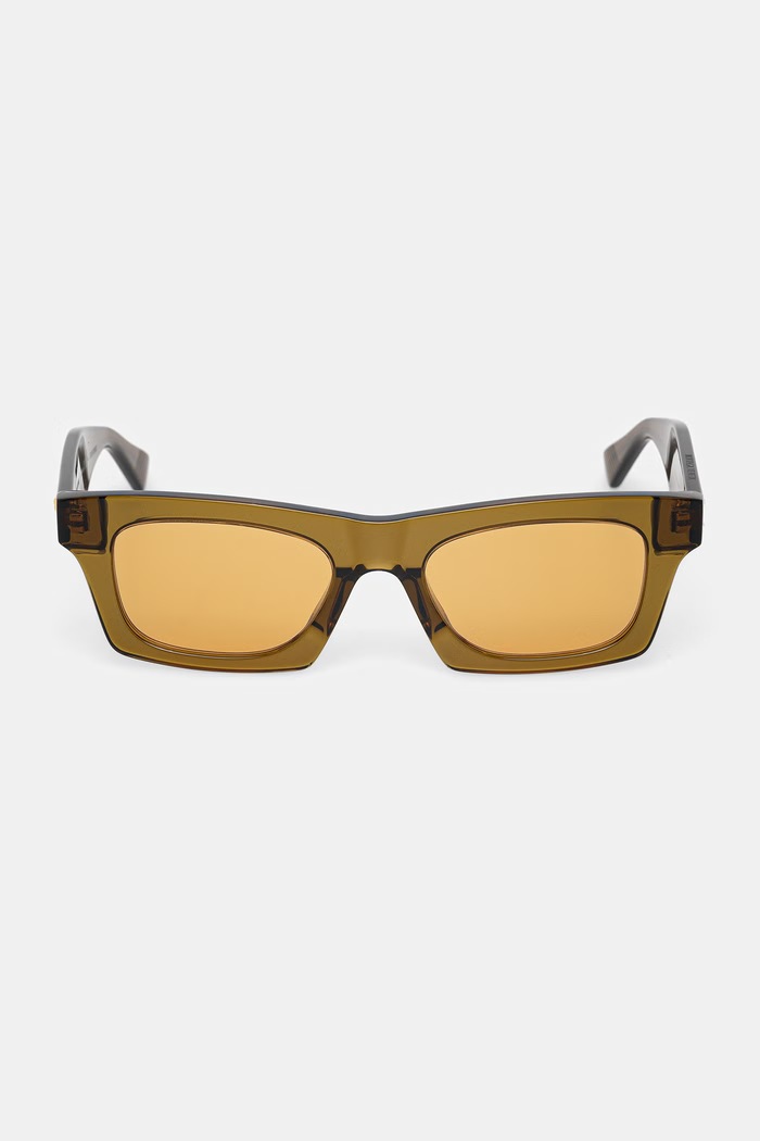 Bottega Veneta okulary przeciwsłoneczne zielony BV1457S