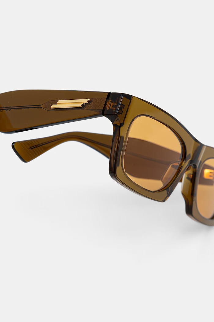 Bottega Veneta okulary przeciwsłoneczne BV1457S zielony