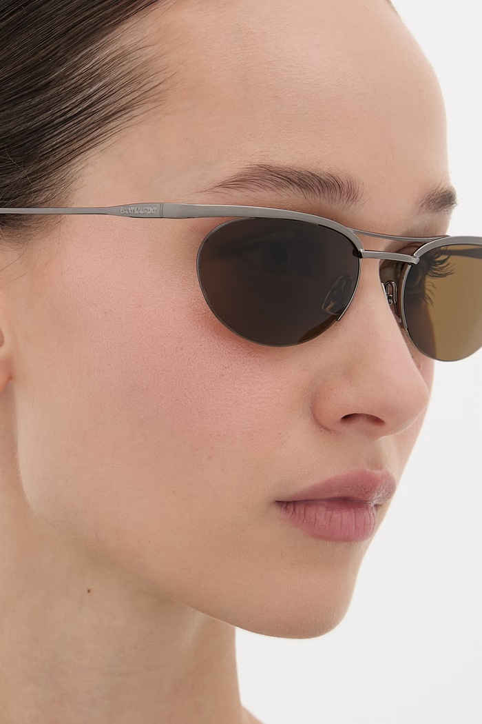 Saint Laurent ochelari de soare aviator SL.862