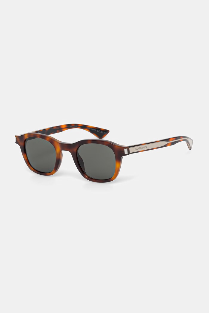 Saint Laurent квадратни слънчеви очила кафяв SL.880