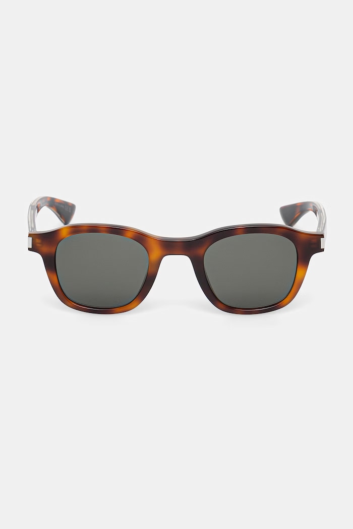 Saint Laurent квадратни слънчеви очила кафяв SL.880