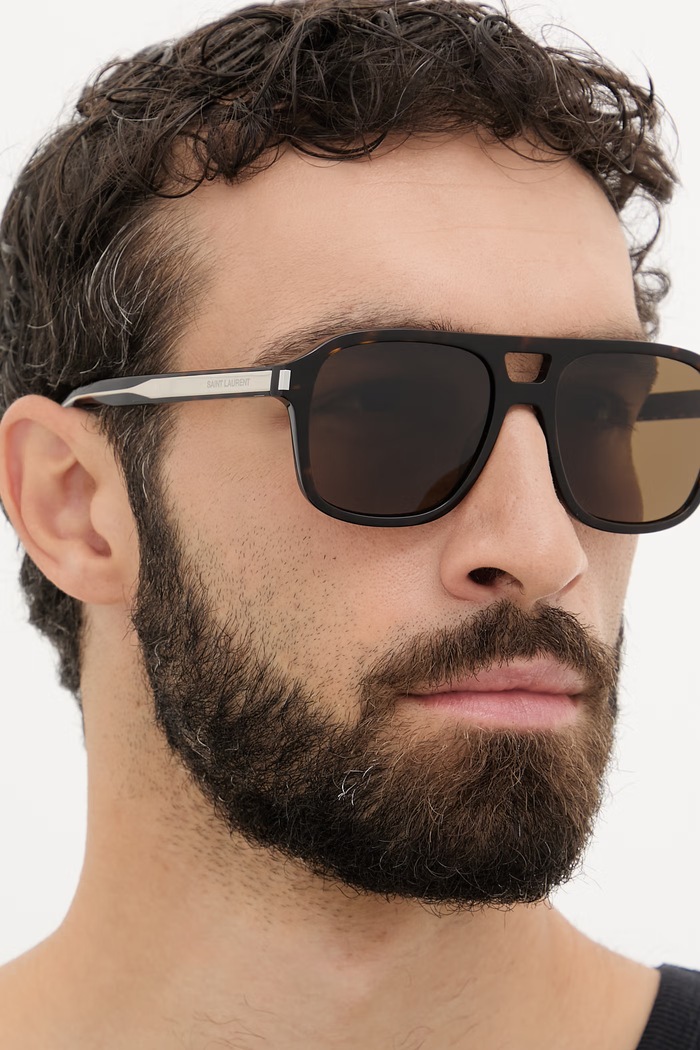 Saint Laurent ochelari de soare aviator SL.881