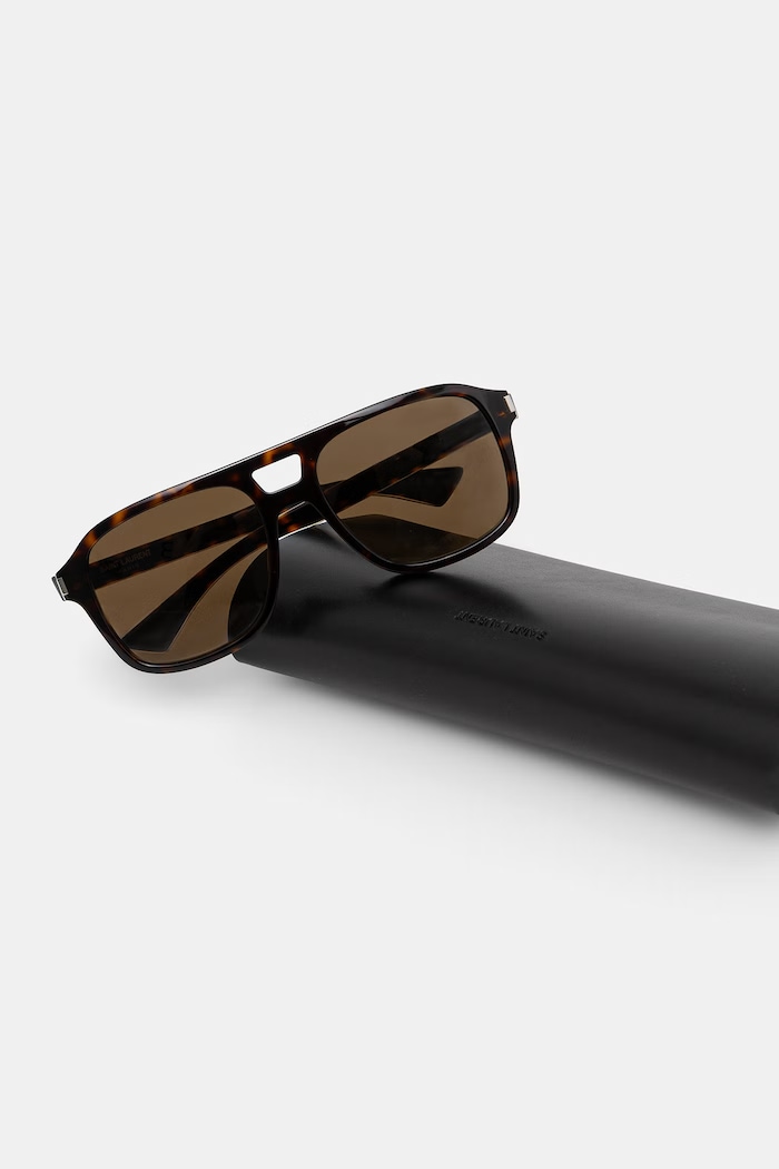 Doplňky Saint Laurent pilotky SL.881 hnědá