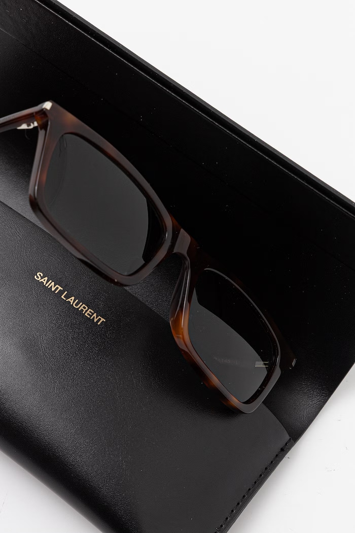 Saint Laurent slnečné okuliare SL.890.BETTY.THIN hnedá