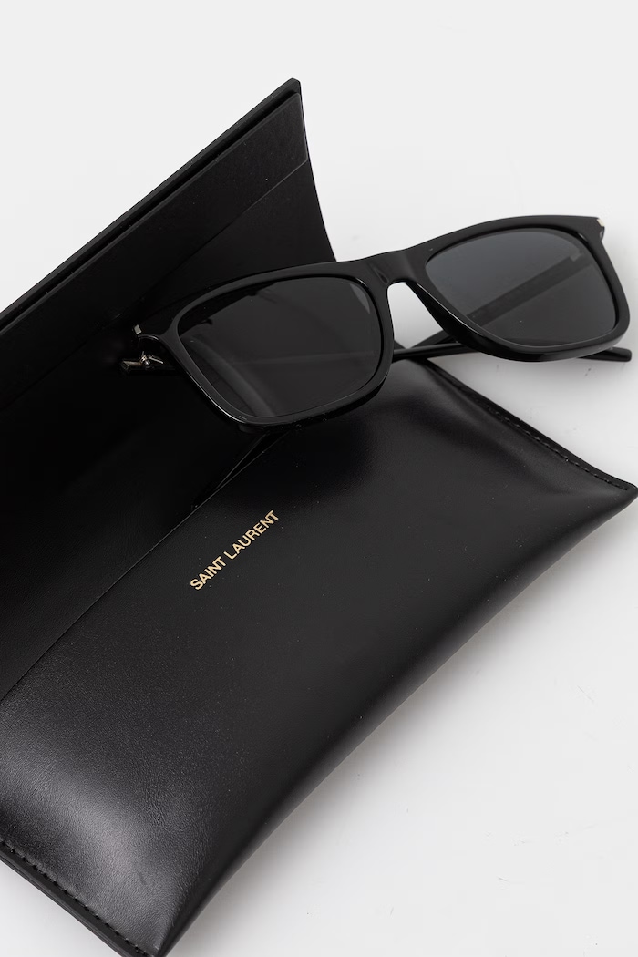 Saint Laurent štvorcové slnečné okuliare SL.895 čierna