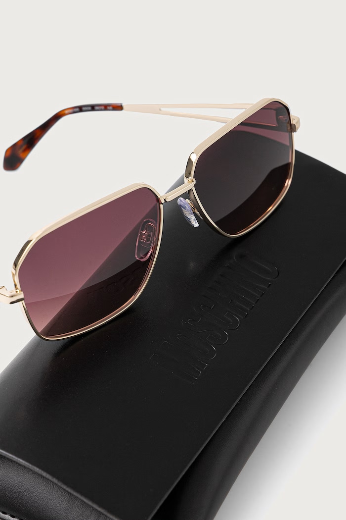 Akcesoria Moschino Okulary przeciwsłoneczne MOS219/S złoty