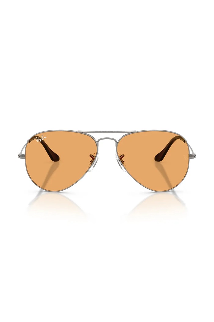 Ray-Ban солнцезащитные очки-авиаторы AVIATOR LARGE METAL 0RB3025.004/33.58 серебрянный AA00
